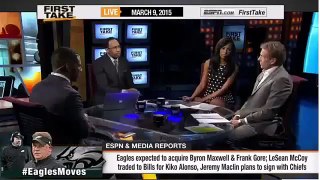 Are The Eagles Better or Worse Following Roster Moves   ESPN First Take