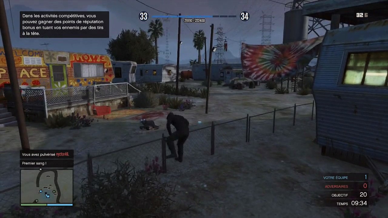 match a mort GTA online