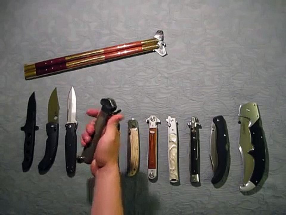12 Big Folding Knives (Large Pocket Knife Collection)