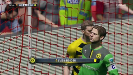 FIFA 15 Barcelona  vs bvb