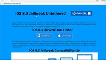 Get newly released ios 8.3 jailbreak untethered for iphones | iPods | iPads