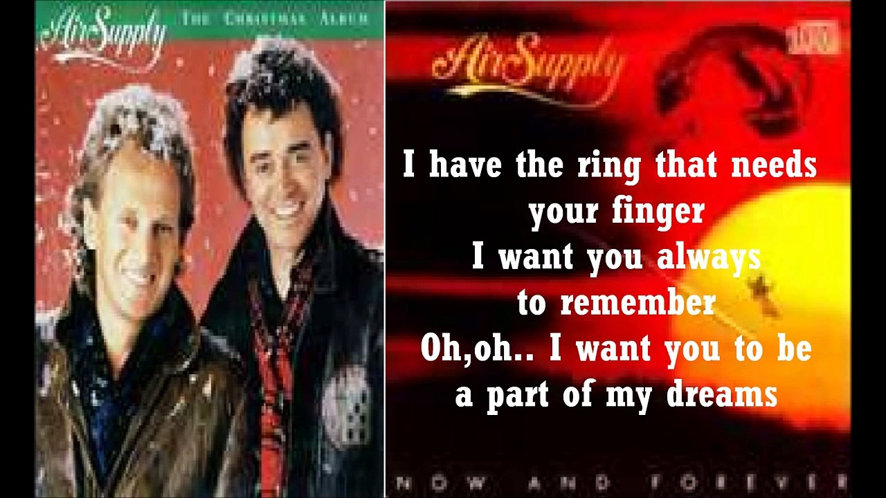 I Can't Let Go - Air Supply - Minus One