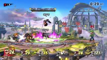 Super Smash Bros For Wii U: Survive 1 Minute Cruel Melee as Luigi