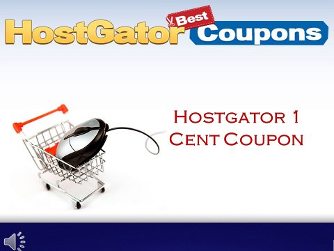 Verified and Updated Hostgator 1 cent Coupon Code 2015