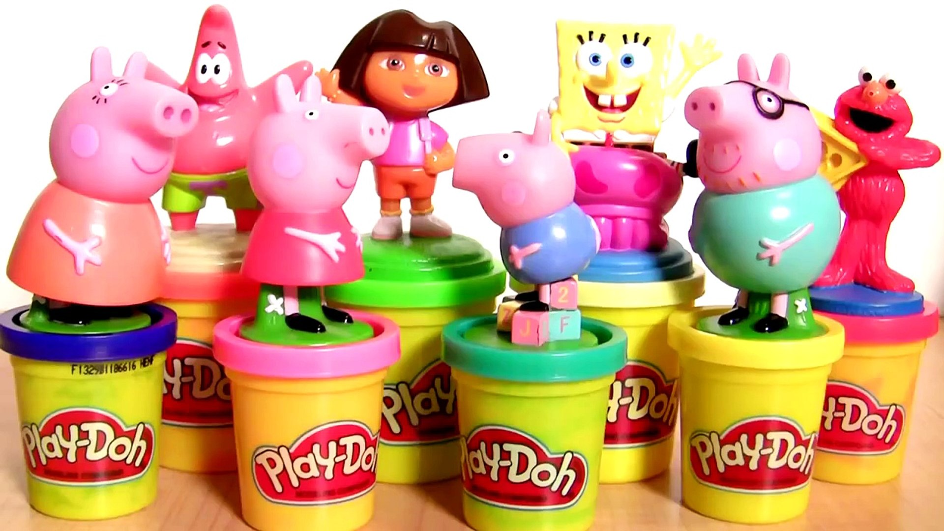 Play Doh Peppa Pig - How To Make PEPPA PIG out of Playdough 