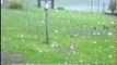Incredible footage massive hailstones Australia hailstone mo