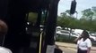 Crazy guy try to take over cta bus