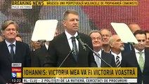 Klaus Iohannis si-a lansat candidatura la prezidentiale