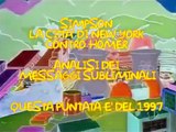 Messaggi Subliminali nei Simpson. Puntata del 1997