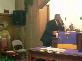 PASTOR ANTOINE BELLAMY OF ST LUKE HOLINESS CHURCH