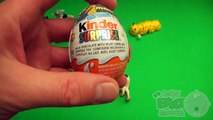 Minions Kinder Surprise Egg Learn-A-Word! Spelling Farm Animals! Lesson 2