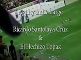 Championnats du monde Agility 2009 Ricardo Santolaya Cruz et El Hechizo Topaz Individuel Large