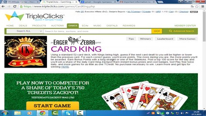 Kako igrati igrice na Triple Clicks