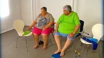 Obese cliënten trekken hun steunkousen aan- en uit (7.23)