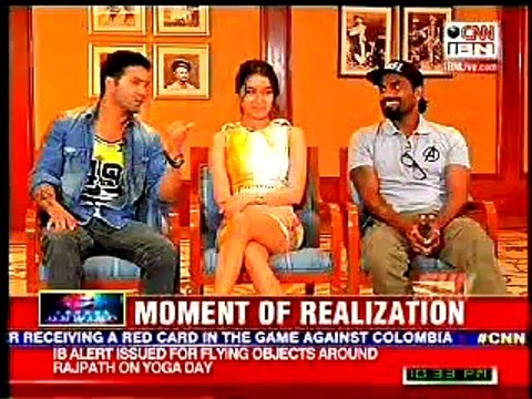 ABCD 2 Varun Dhawan, Shraddha Kapoor & Remo D Souza Interview-2