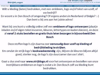 Kleding bedrukken Den Bosch