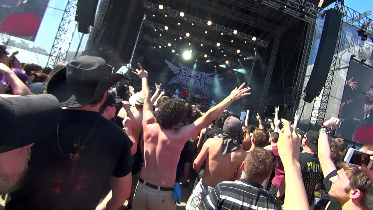 Vielen Dank,Republik Östareich! 06Juni2015 BM at ROCK IN VIENNA(HD) 2of5  Kami Band solo,CMIYC,Doki Doki Morning,ROR