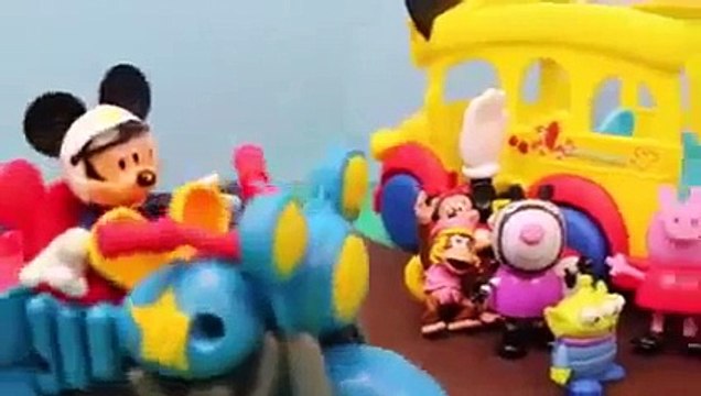 Mickey Mouse Clubhouse with Peppa Pig Minnie Mouse Superheroes Batman Ninja Turt