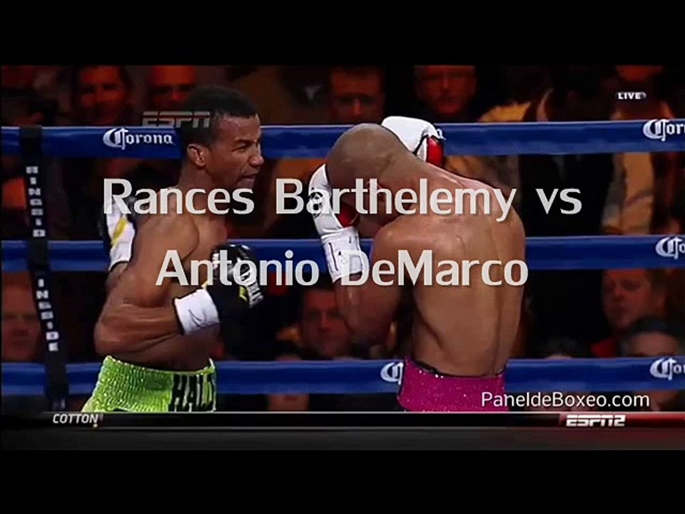 watch Rances Barthelemy vs Antonio DeMarco Fighting live streaming