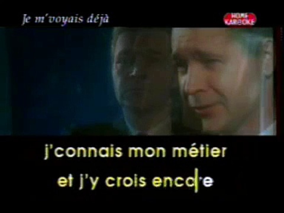 CHARLES AZNAVOUR je m'voyais deja home karaoke karaoké Giuseppe BULLA