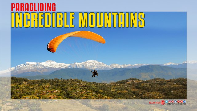 Incredible Mountains From Paragliding
