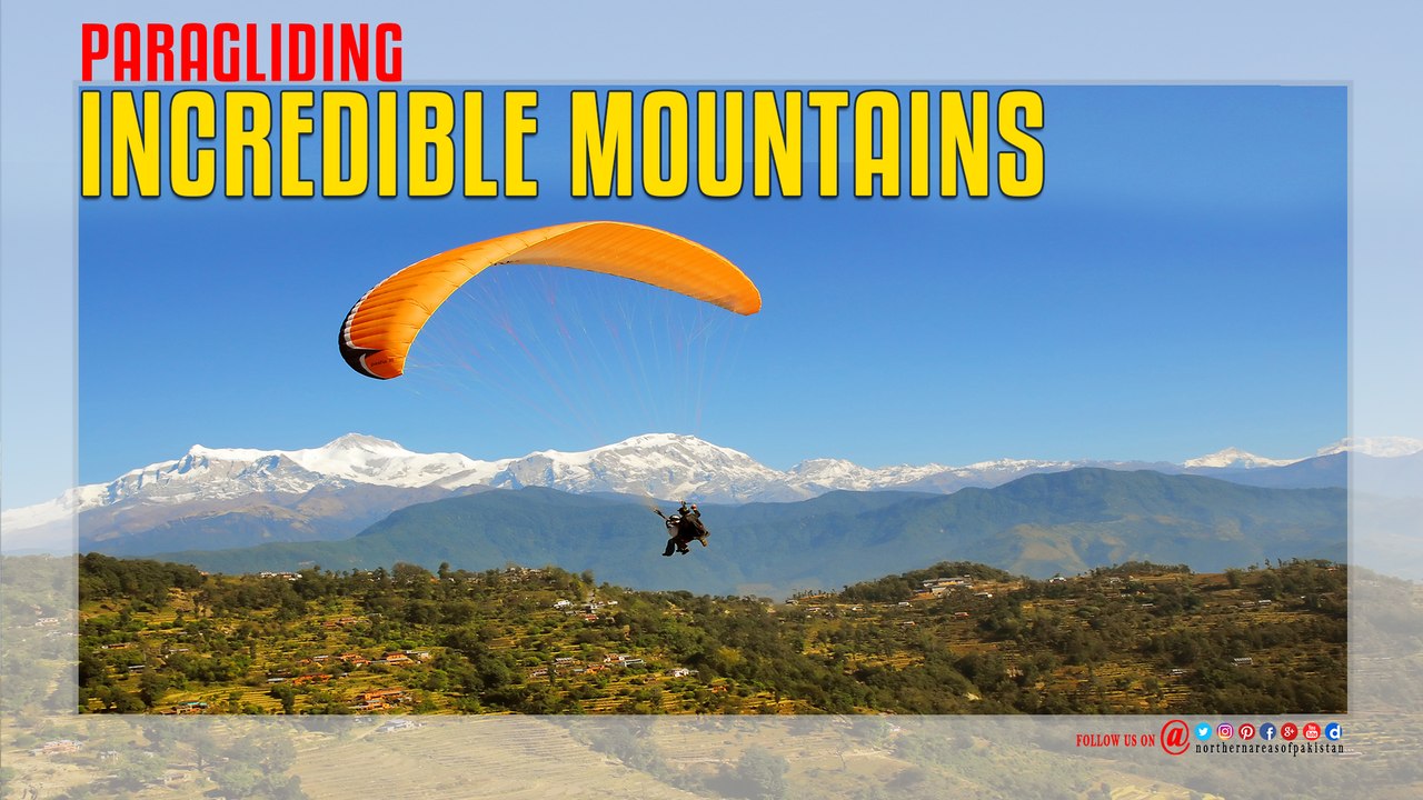 Incredible Mountains From Paragliding