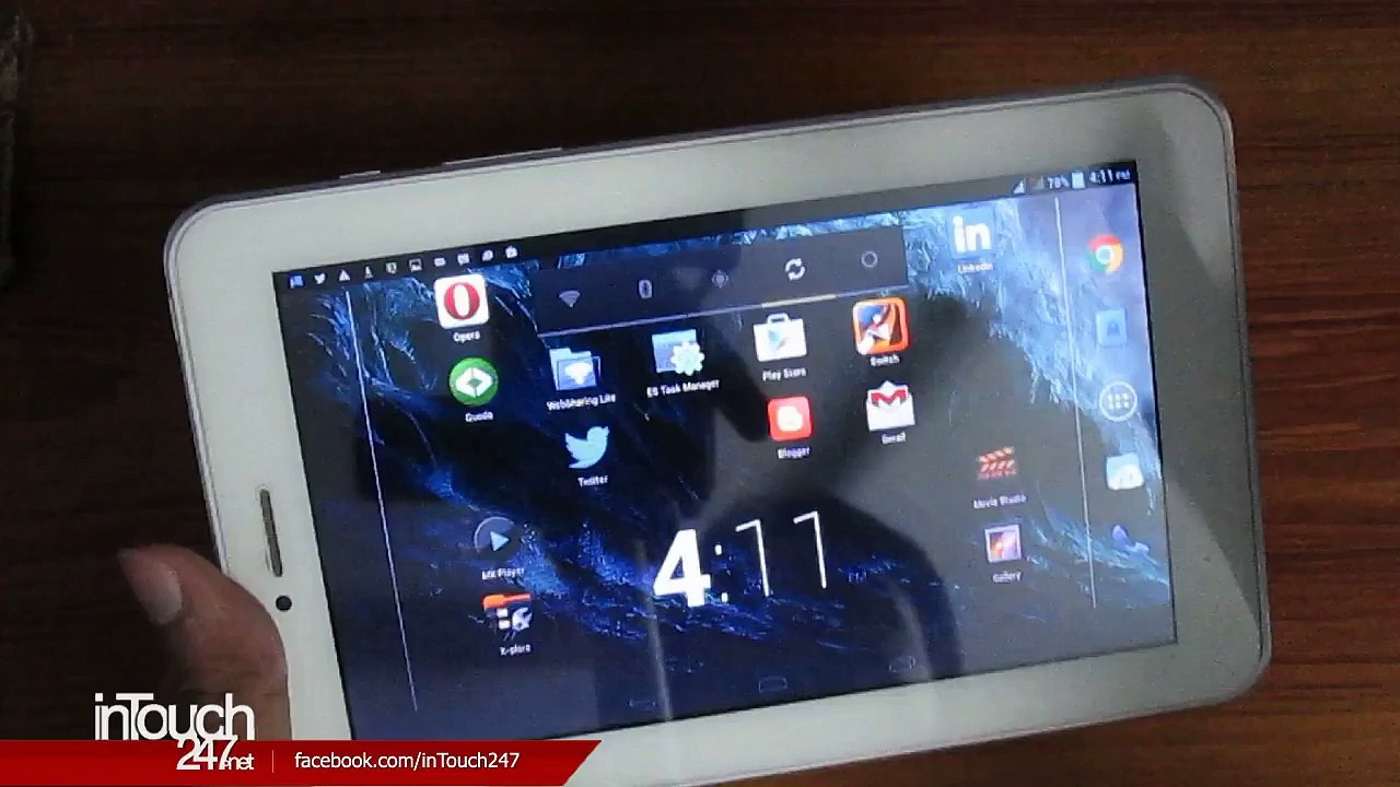 Switch, Android Game demoed on Numy AX1