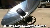 FREE Energy Source   Green Energy Technology   Solar Stirling Plant medium