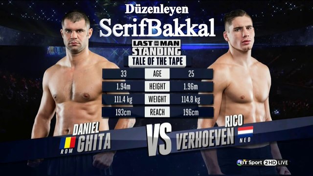 Daniel Ghita - Rico Verhoeven GLORY 17 LosAngeles Raund 123 (Bilgehan Demir Anlatımı)
