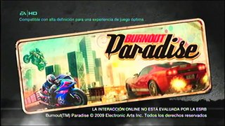 BURNOUT PARADICE GAMEPLAY XBOX 360 2015 REMENBER  CLASIC