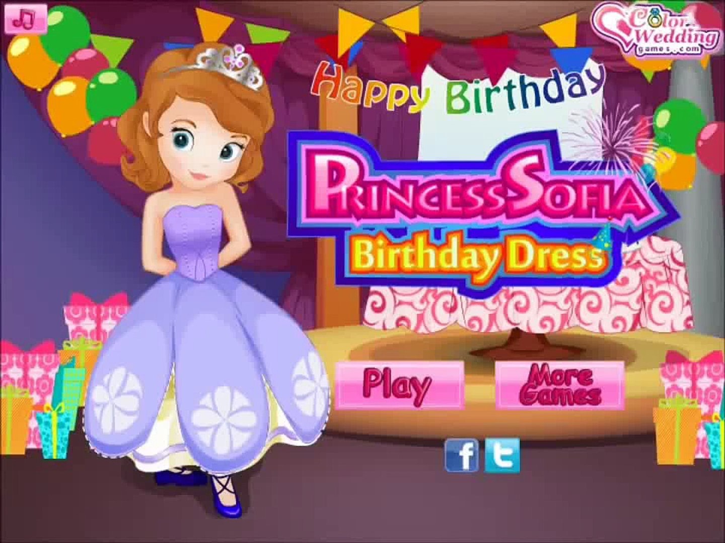 sofia birthday dress