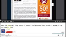 WHAT MADNESS! TPA (FAST TRACK PASSED) TPP BACK TO SENATE