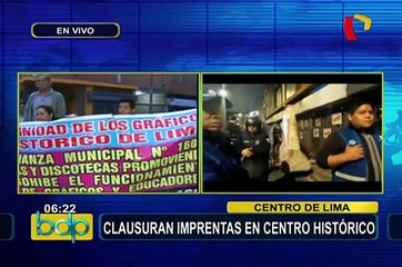 Clausuran imprentas en Centro Histórico: propietarios acusan que medida es arbitraria
