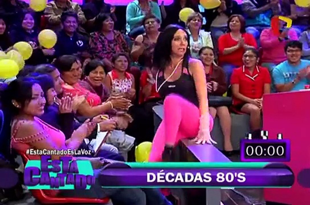 Está Cantado : Saskia Bernaola imitó a María Conchita Alonso