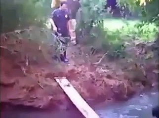 so funny crossing over water.