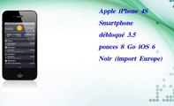 Apple iPhone 4S Smartphone débloqué 3.5 pouces 8