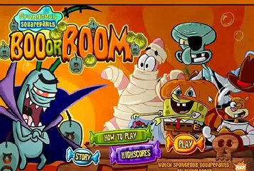 SpongeBob SquarePants: SpongeBob's Gone Missing - Halloween Games