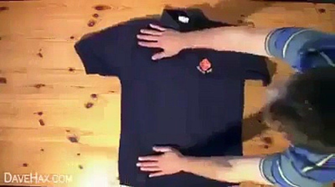 Fold a Shirt in less than 2 Seconds!