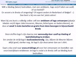 Kleding bedrukken Breda