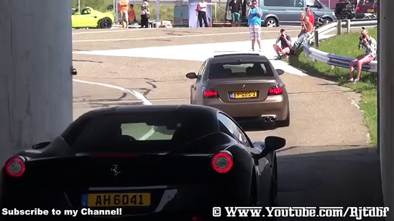 Supercar Tunnel Sounds! M5 vs. 458 Rev Battle, Huracán, Murcie SV, DBS etc.