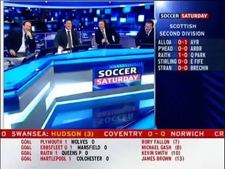 James Brown scores for Hartlepool !!!