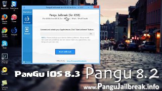 iOS 8.3 / 8.2 Officiële Ongestoord PanGu Jailbreak iPhone, iPad iPod