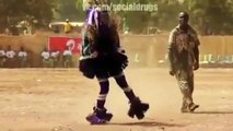 Необычная зажигательная лезгинка аборигенов-видео приколы ржачные