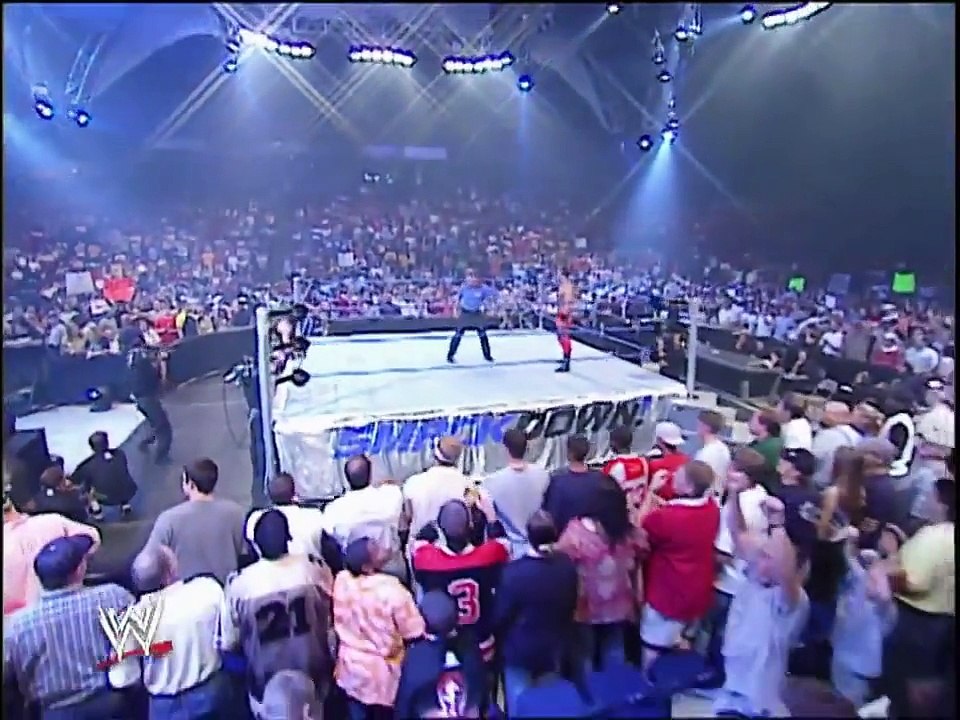Chris Benoit vs Rhyno Smackdown 11.9.2003 HD