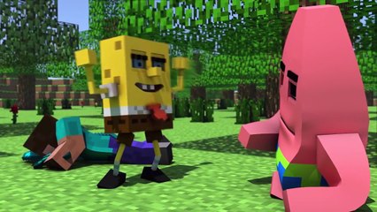 Spongebob in Minecraft 2 海綿寶寶在Minecraft 第二集 中文翻譯