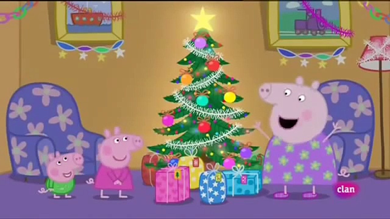 Peppa pig Castellano Temporada 3x52 La visita de Papá Noel