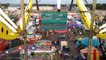 Sky Wheel Double Ferris Wheel Carnival Flat Ride On-Ride POV Strawberry Festival Florida