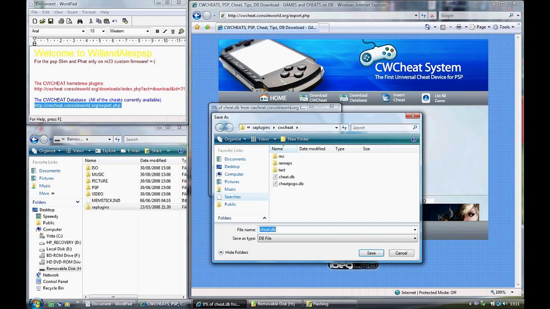 Install cwcheat 6.60 pro c free