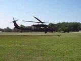 101st Airborne Division Pathfinder Company conducts Fast Rope from a UH-60 Blackhawk
