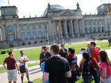 German Parliament at the Reichstag Building in Berlin